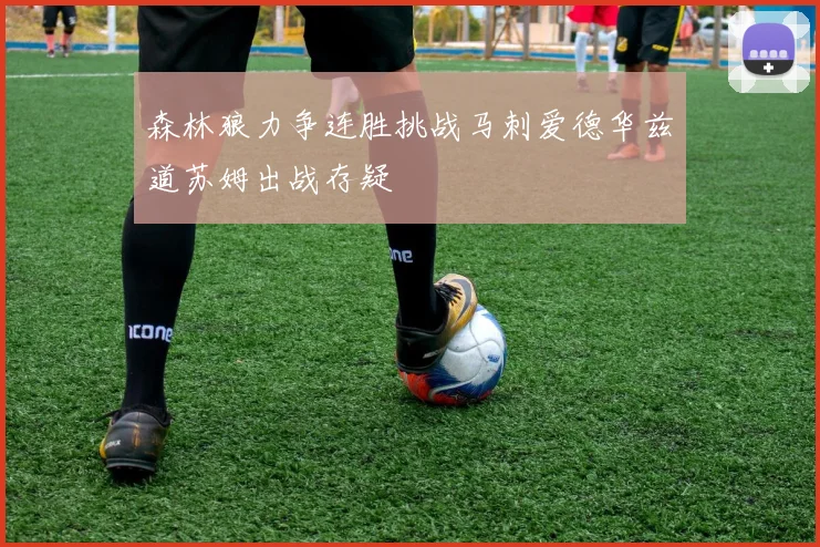 森林狼力争连胜挑战马刺爱德华兹道苏姆出战存疑